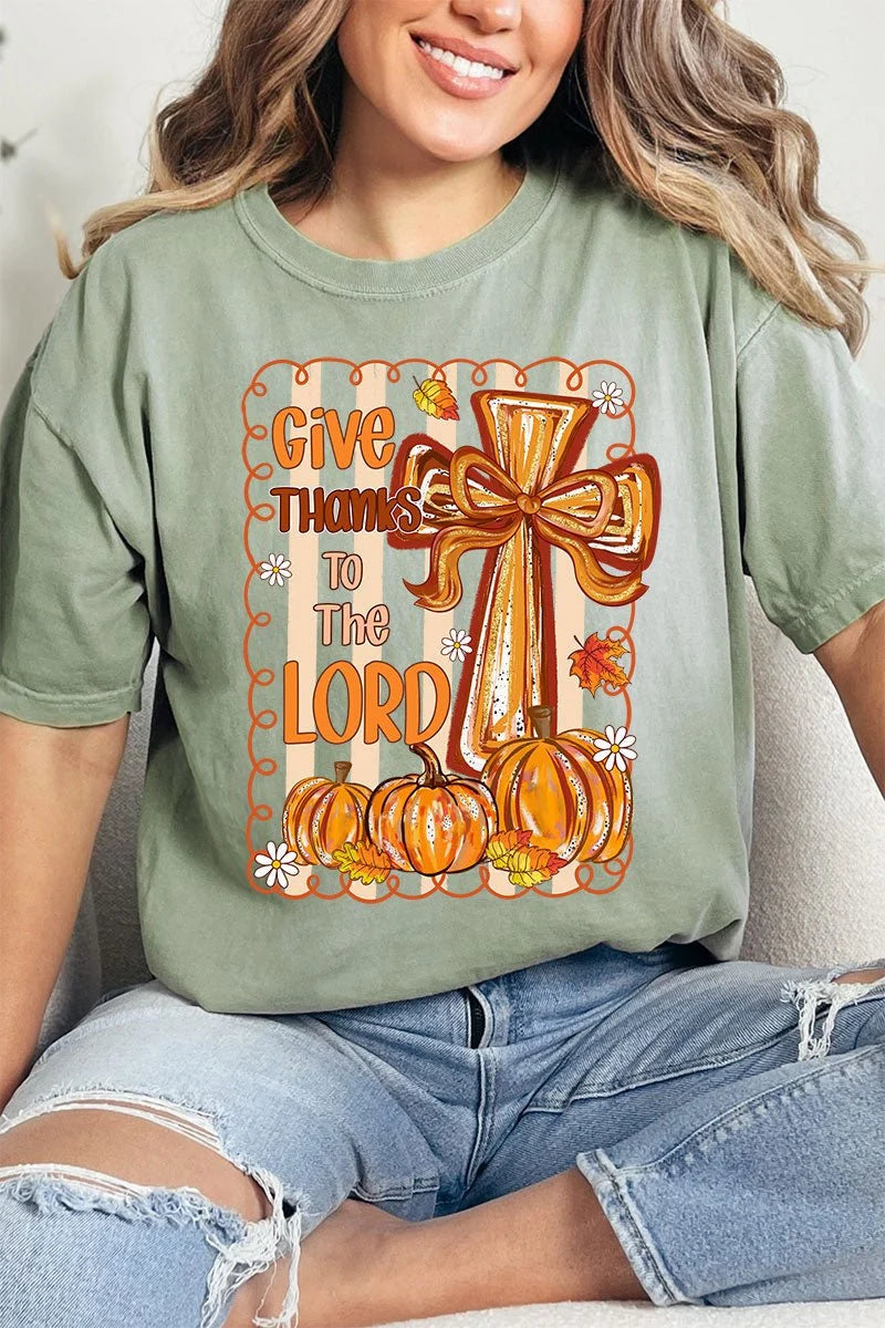 Give Thanks Adult Tee