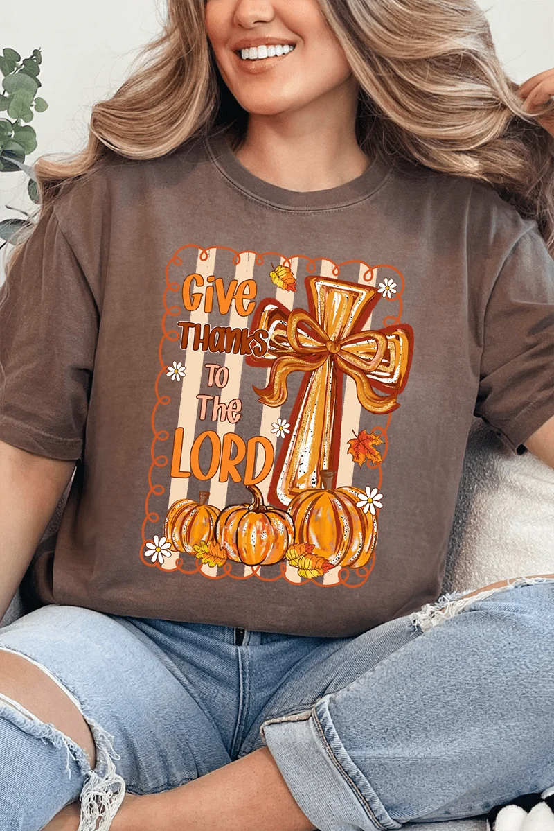 Give Thanks Adult Tee