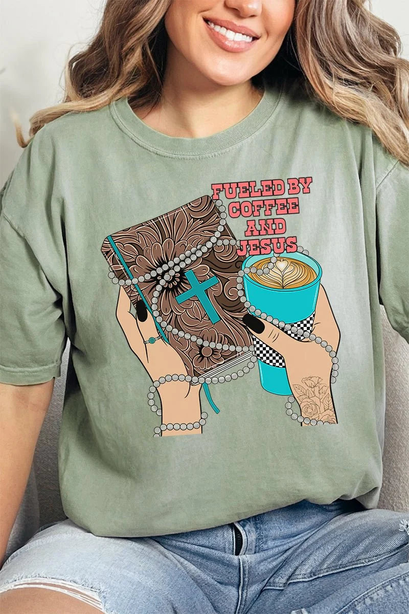 Coffee & Jesus Adult Tee