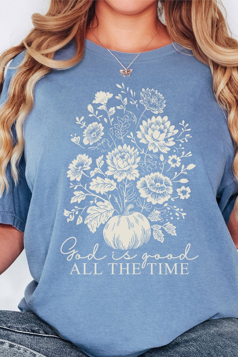 God is Good Fall Adult Tee