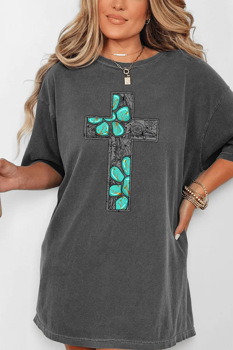 Concho Cross Adult Tee