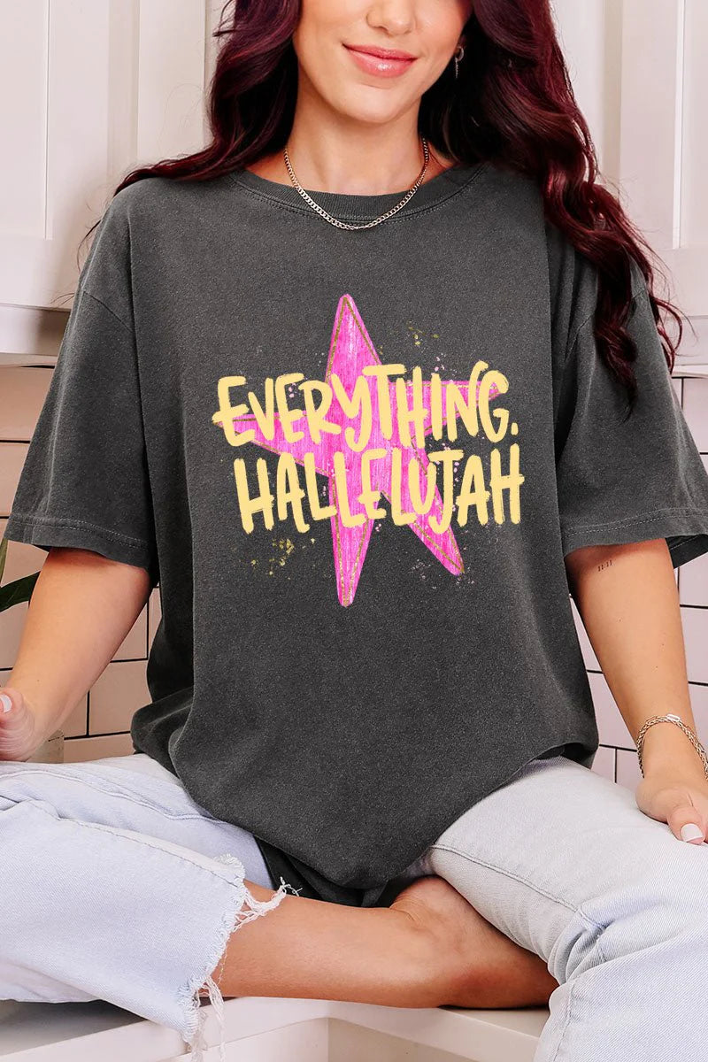 "Everything Hallelujah" Adult Tee
