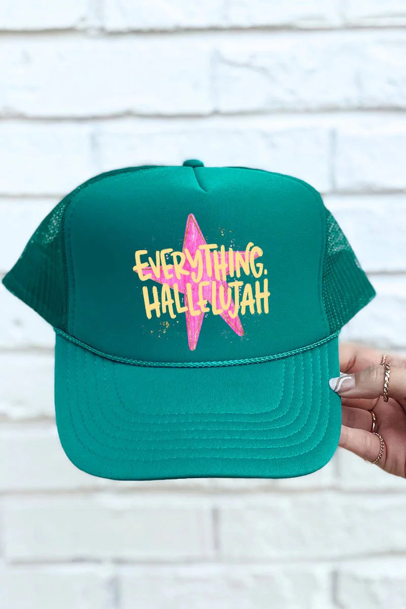 "Everything Hallelujah" Foam Trucker Hat