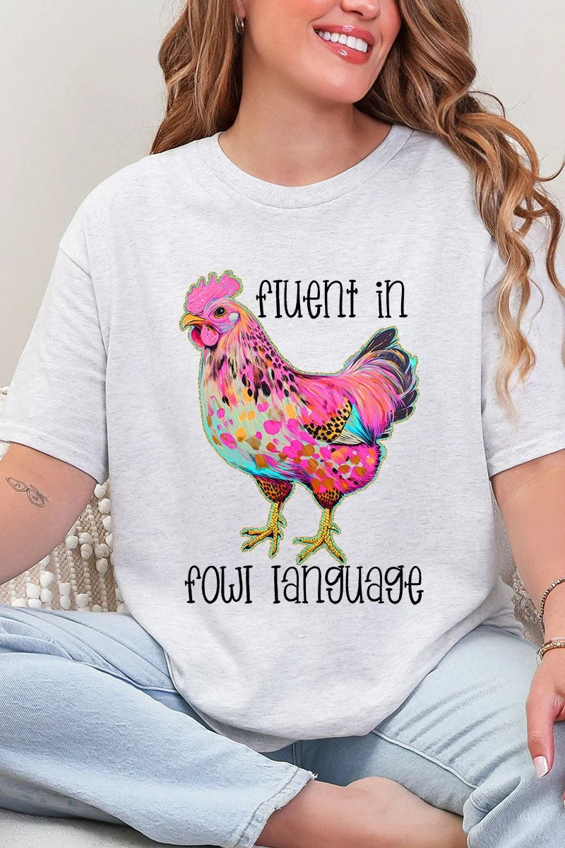 Fowl Language Adult Tee