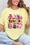 She's a Teacher Adult Tee